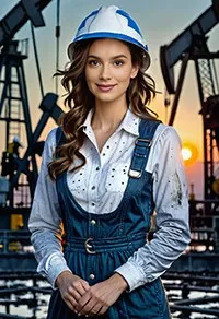 ИИ-стиль «Нефтяник» — пример обработки фото в фотобудке с нейросетью